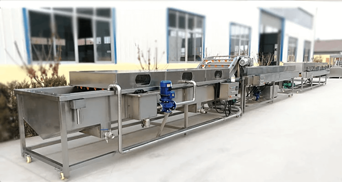 Vegetable Washing and Drying Machine Product Description