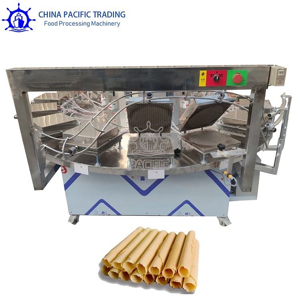 Pictures of Egg Roll Cookies Making Machine