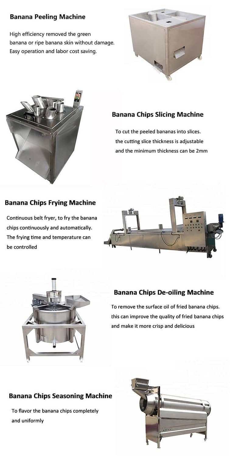Banana Chips Production Line 