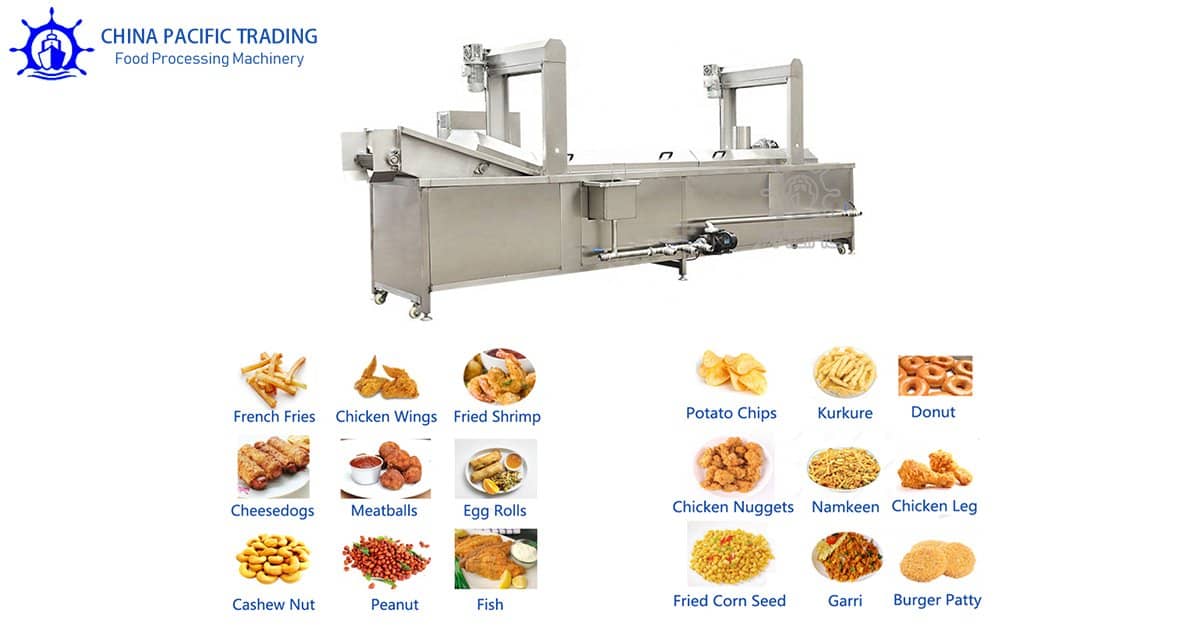 Related Continuous Peanut Fryer Machine