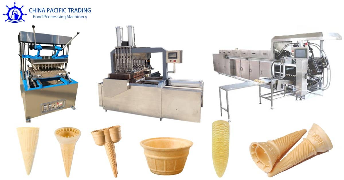 Wafer Cone Making Machine Pictures