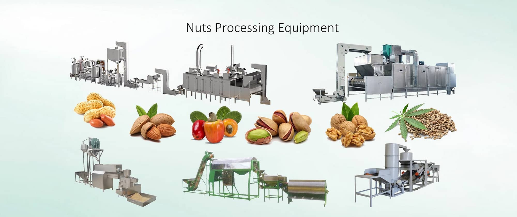 Website Banner-Nuts Processing Machines