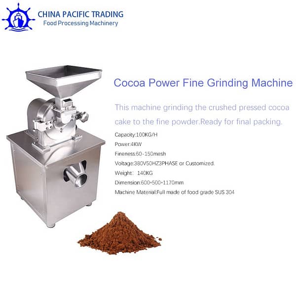 Cocoa Powder Making Machine